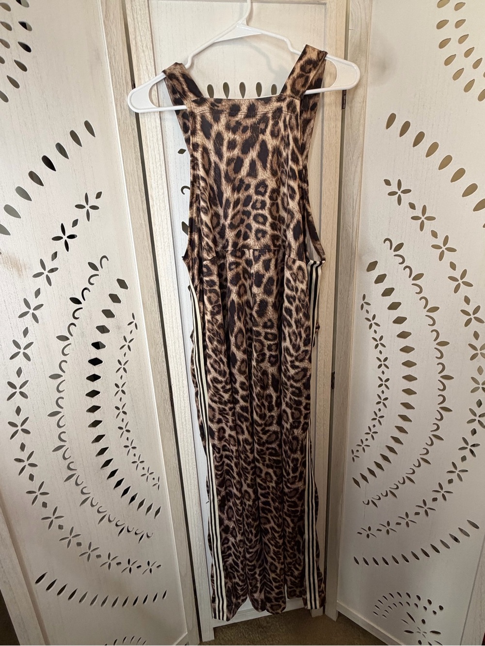Blakeley Leopard Print Adjustable Strap Jumpsuit - Picture 12 of 16